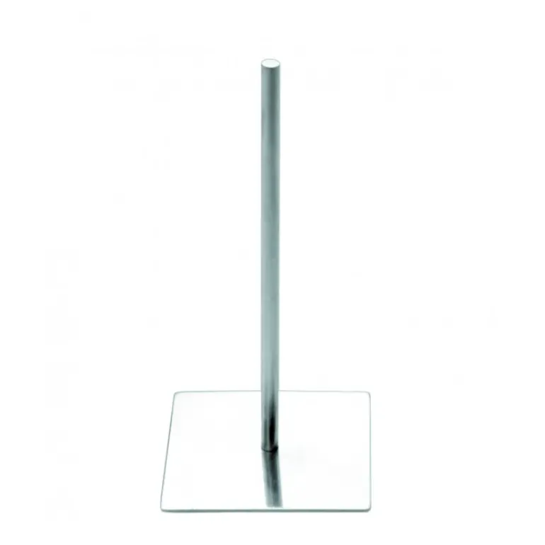 FIN DE SERIE Poussoir Inox Carré 6 cm Ibili
