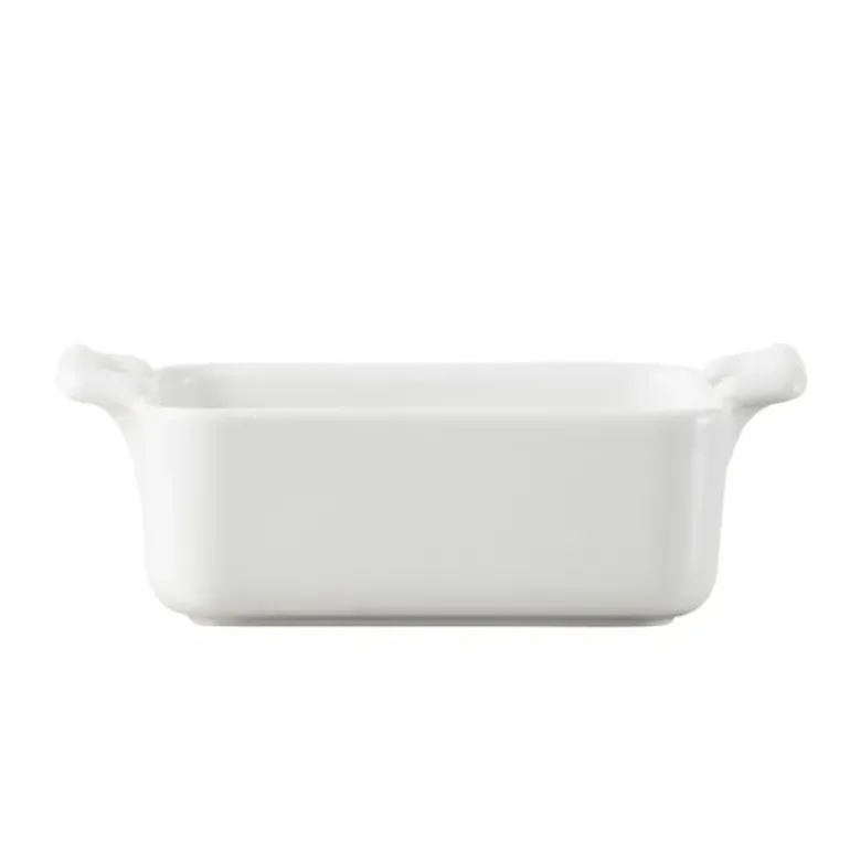 FIN DE SERIE Ramequin Rectangulaire Blanc 12x10 cm Belle Cuisine Revol