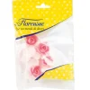 Fleurs de Jonquille rose x5 - en Azyme