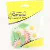 Fleurs de Marguerites roses et blanches x12 - en Azyme