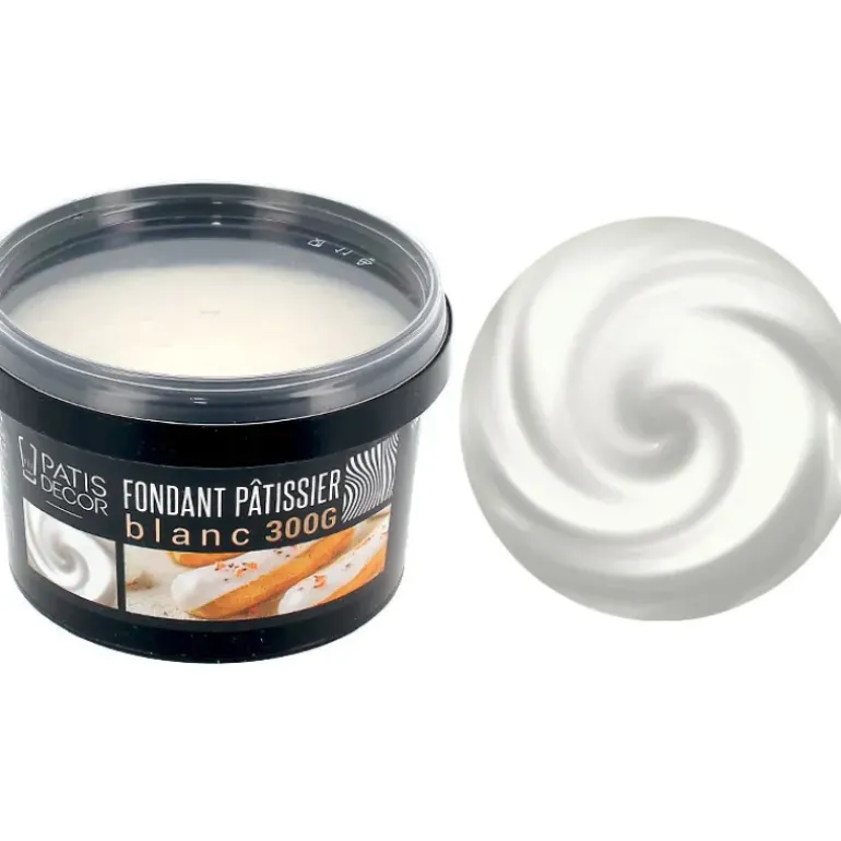 Fondant Pâtissier Blanc 300 g Patisdécor