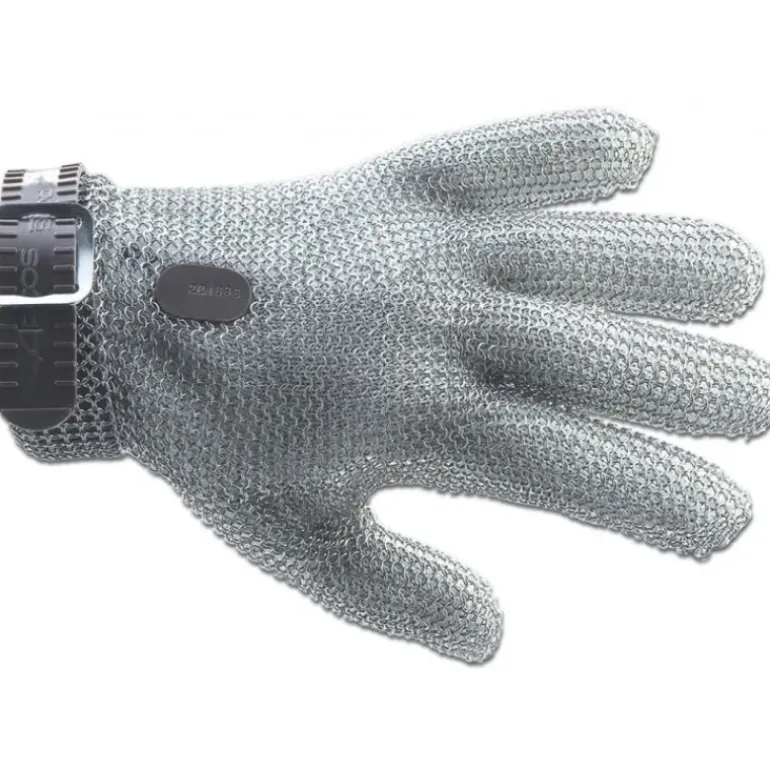 Gant de Protection en Cotte de Maille XXS Noir Arcos