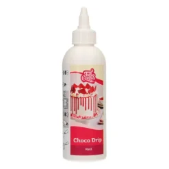 Glaçage Choco Drip Rouge 180 g Funcakes