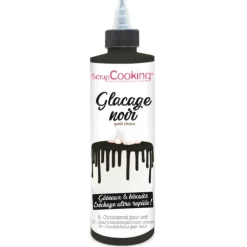 Glaçage Noir Goût Chocolat 130 g Scrapcooking