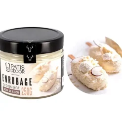 Glaçage Rocher Noix de Coco 250 g Patisdécor