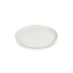 Grande Assiette en Céramique Cocon 27 cm Meringue Le Creuset
