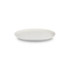 Grande Assiette en Céramique Cocon 27 cm Meringue Le Creuset