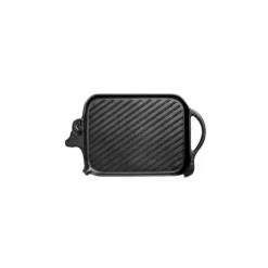 Gril Beef en Fonte 27 x 20 cm Noir Mat Chasseur