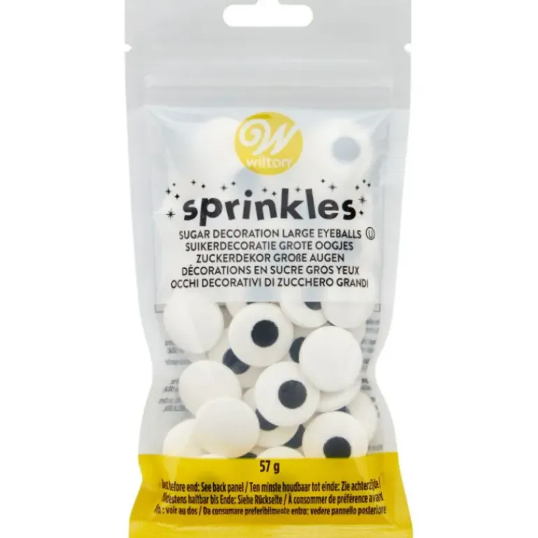 Gros Yeux en Sucre Ø 1,7 cm 57 g Wilton