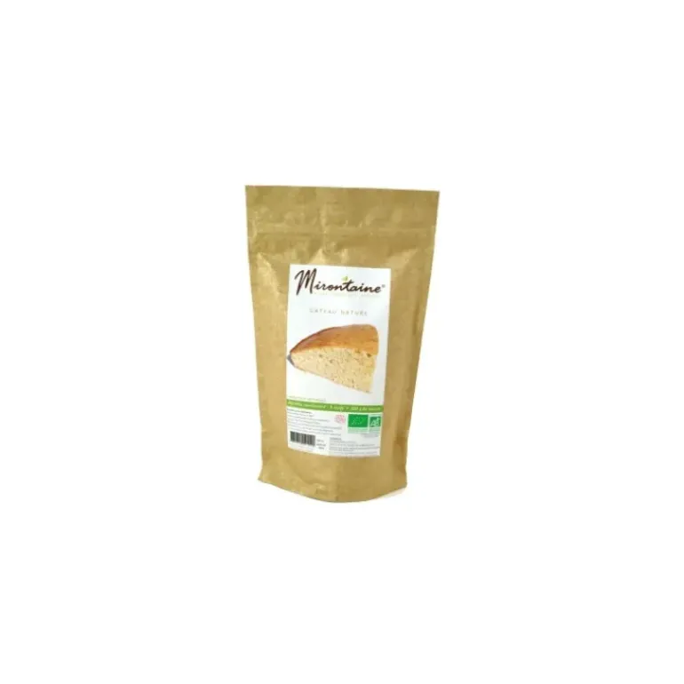 Gâteau BIO Nature Vanillé 291g Mirontaine