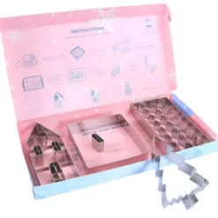Kit 5 Emporte-Pièces Maison en Pain d'Epices PME