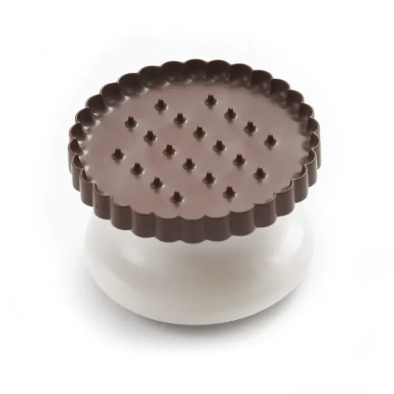 Kit Biscuit Chocolat Rond Noël Ø 5,7 cm (x6) Silikomart