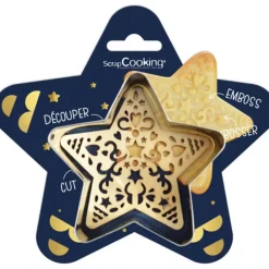 Kit Biscuit de Noël Étoile 8,8 cm Scrapcooking