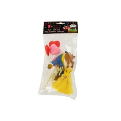 Kit Décor Gâteau La Bête et la Belle (4 pièces)