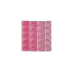 Kit décoration gâteau frise en dentelle