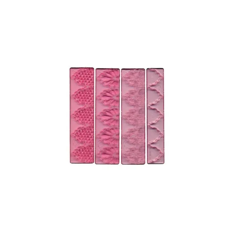 Kit décoration gâteau frise en dentelle