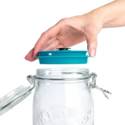Kit de Mise Sous-Vide 3 Bocaux Kilner 1 L avec Couvercles et Pompe Airtender