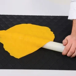 Kit Moule à Bûche et Tapis Décor Matelassé SilikoMart Professional