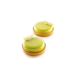Kit Moule Silicone 2 Tartes Ø 120mm Silikomart Professional