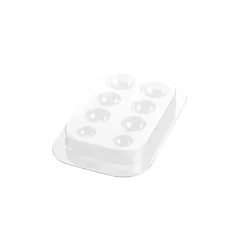 Kit Moules Chocolat Bonhomme de Neige en PVC 18,1 cm x H 21,2 cm (x4) Silikomart Professional