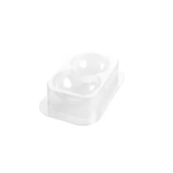 Kit Moules Chocolat Père Noël en PVC 18,8 cm x H 24,8 cm (x5) Silikomart Professional