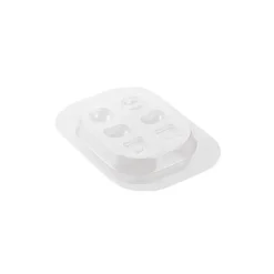 Kit Moules Chocolat Père Noël en PVC 18,8 cm x H 24,8 cm (x5) Silikomart Professional