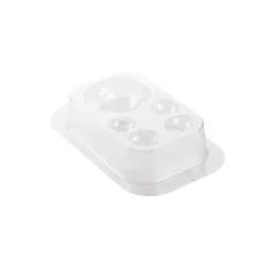 Kit Moules Chocolat Père Noël en PVC 18,8 cm x H 24,8 cm (x5) Silikomart Professional