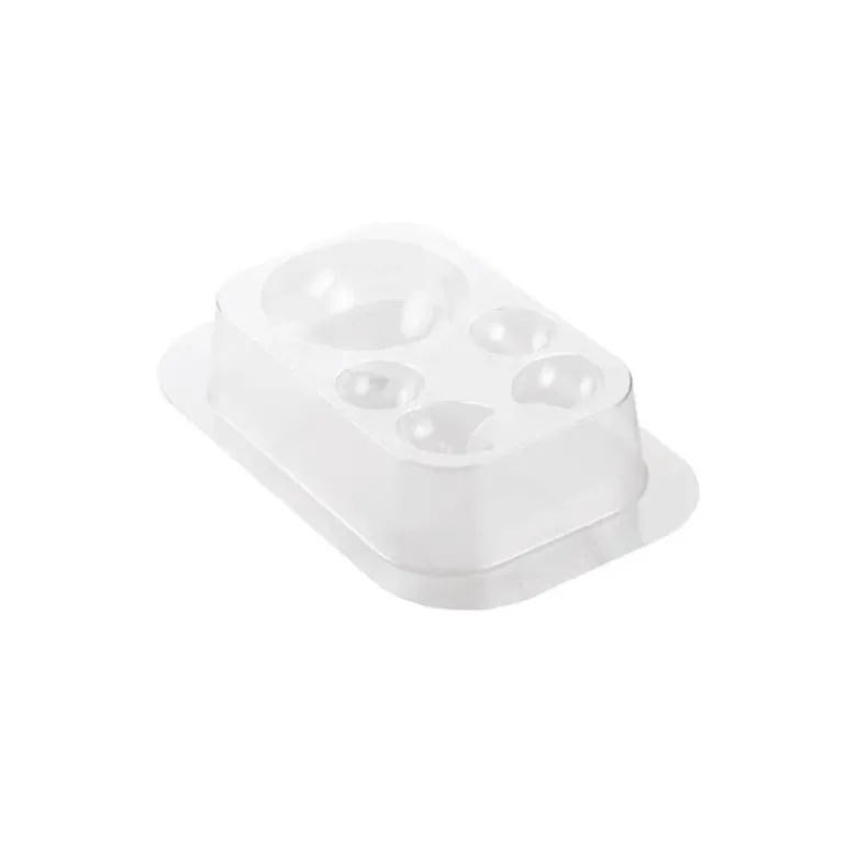 Kit Moules Chocolat Père Noël en PVC 18,8 cm x H 24,8 cm (x5) Silikomart Professional