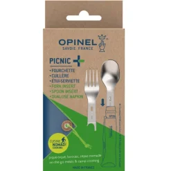 Kit Picnic avec Cuillère et Fourchette Opinel