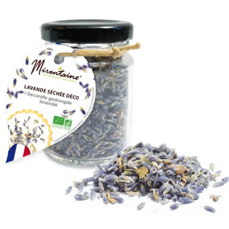 Lavande Séchée Comestible Bio 9,5 g Mirontaine