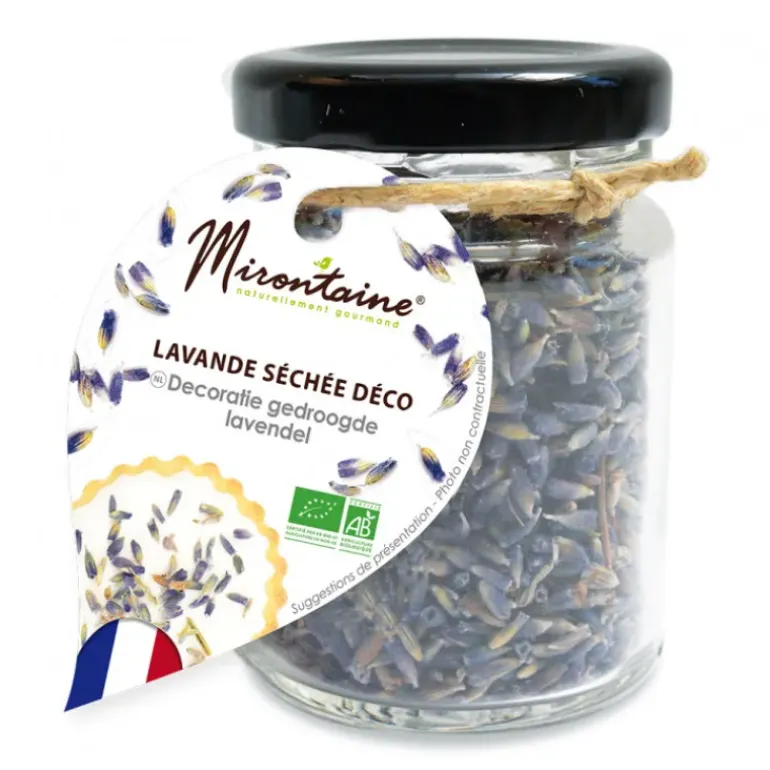 Lavande Séchée Comestible Bio 9,5 g Mirontaine