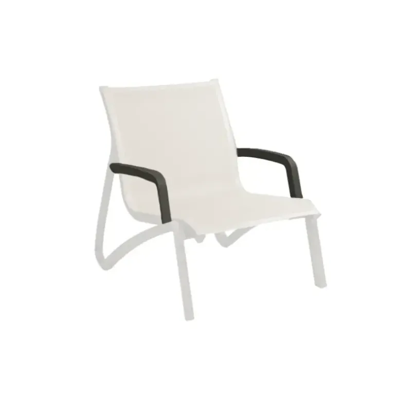 Lot 2 Accoudoirs pour Fauteuil Conversationnel Bronze Sunset Grosfillex