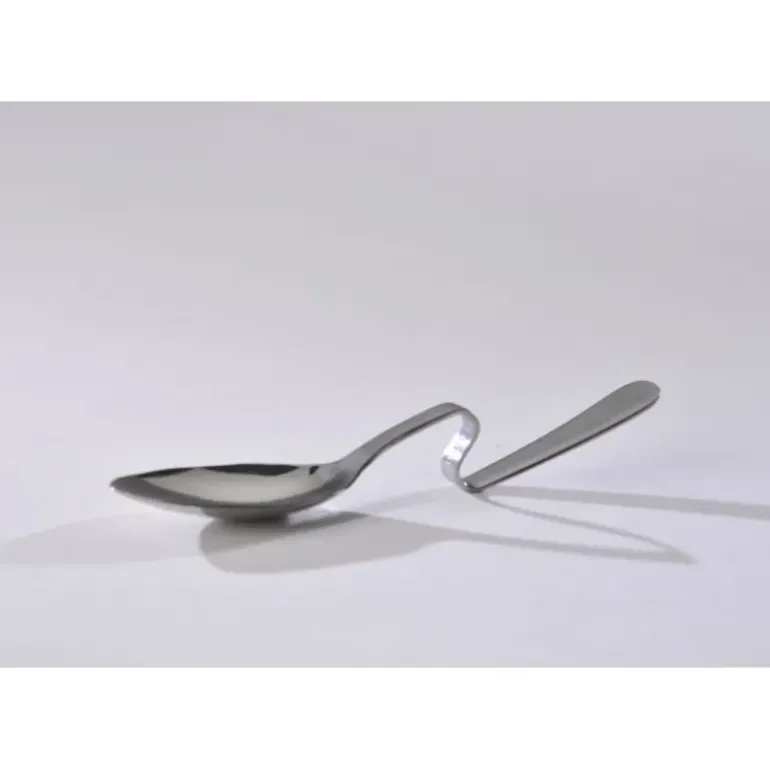 Lot de 6 Cuillères coudées à moka Drakkar par LeBrun