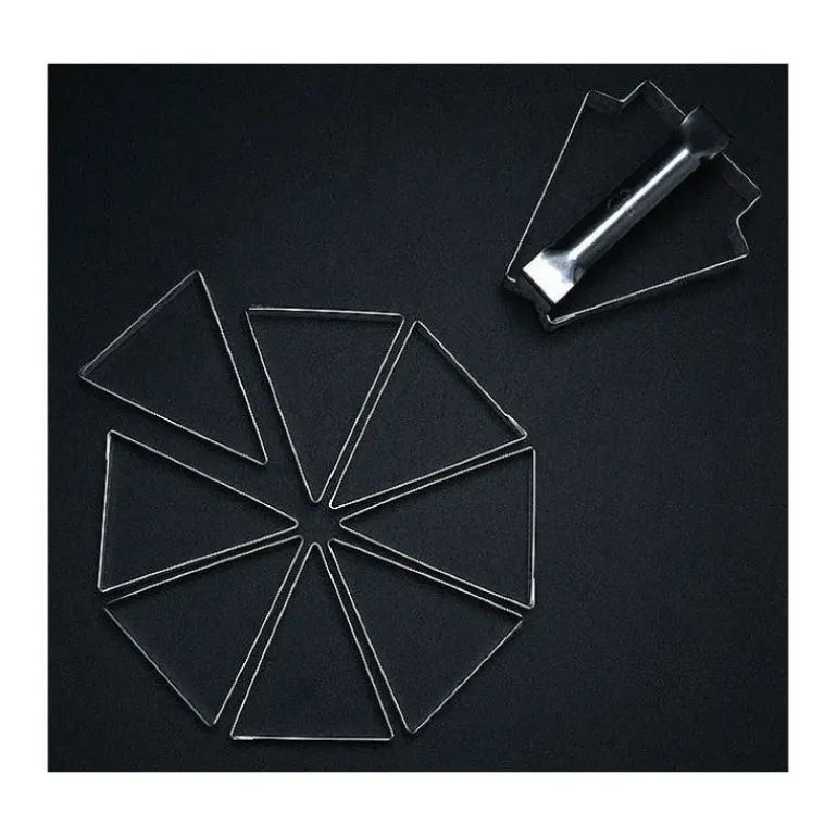 Lot de 8 Triangles à Part de Tarte individuelle