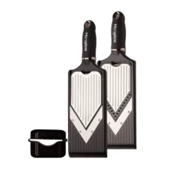Mandoline Multifonction en V Specialty Noir Microplane