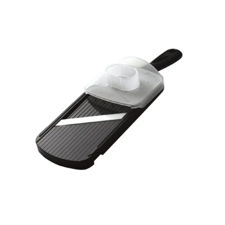 Mandoline Réglable Lame Céramique avec Protège Doigts Kyocera Noire