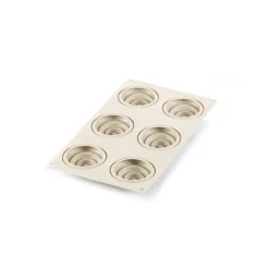 Mini Moule Silicone Tartelette Twist Silikomart 3D Design
