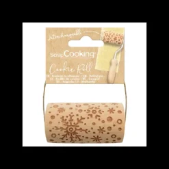 Mini Rouleau à Pâtisserie Empreinte Flocon 7 cm Scrapcooking