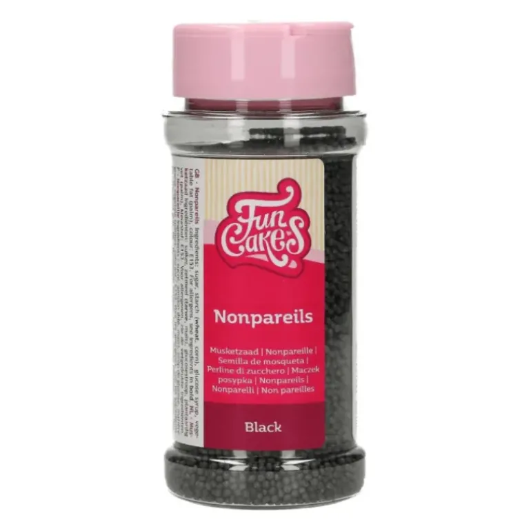 Mini-Billes Noires 80 g Funcakes