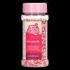 Mélange Mini-billes rouges, roses et blanches 80 g Funcakes