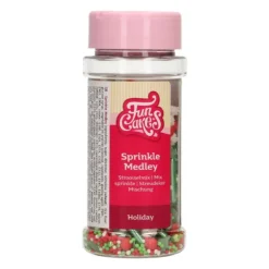 Mélange Paillettes de Noël 65g Funcakes