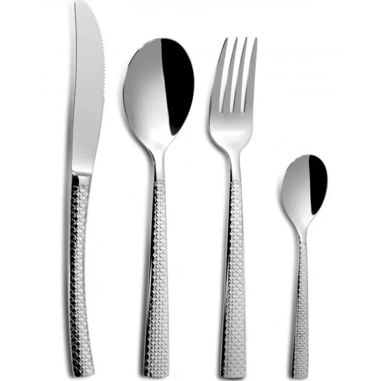 Ménagère 24 pièces HIDRAULIC Inox 18% 3 mm Comas
