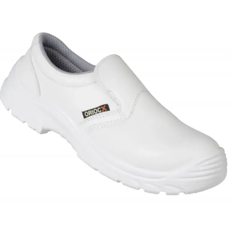 Mocassins de Sécurité T.39 Blanc QUINTANAR Robur