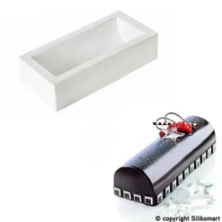 Moule à bûche silicone 25 cm SilikoMart Professional