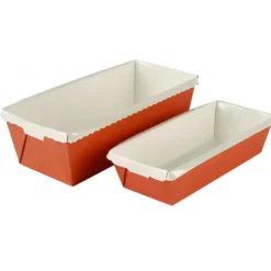 Moule à Cake en Carton 16,5 x 6,5 cm Optima (x30)