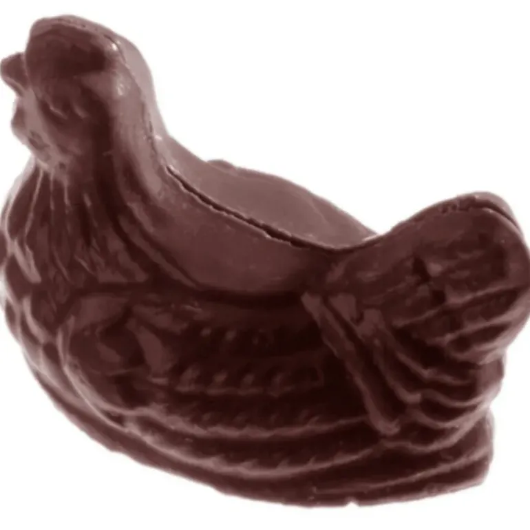 Moule à Chocolat Poule Classique (x16) Chocolate World