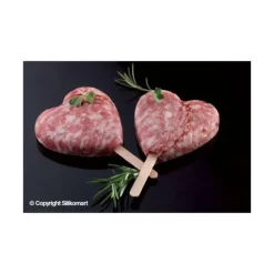 Moule à glace silicone Coeur 8 empreintes avec bâtonnets SilikoMart
