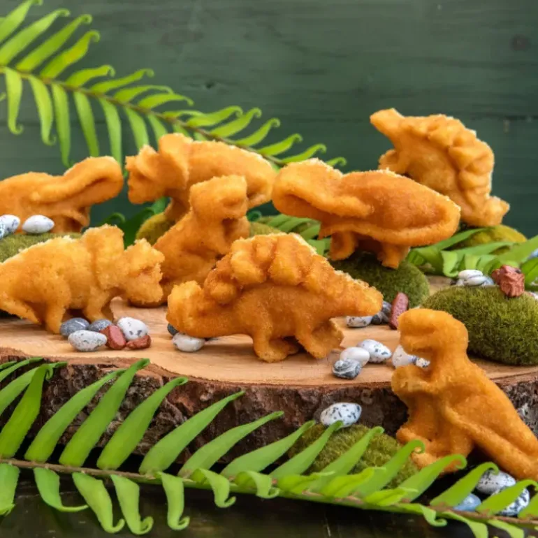 Moule à Gâteaux Dinosaures (x8) Pro Cast Nordic Ware