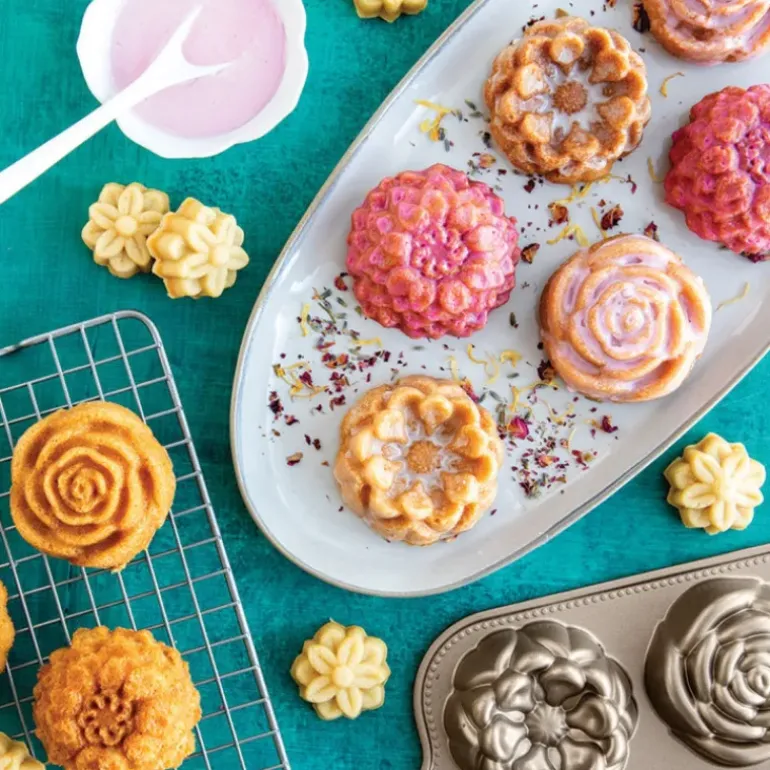 Moule à Gâteaux Fleurs (x6) Toffee Nordic Ware