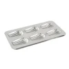 Moule 6 Madeleines XXL Fer Blanc Gobel
